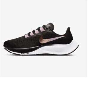 Nike Air Zoom Pegasus 37
Women’s Black and Pink Road Running Shoes Sneakers